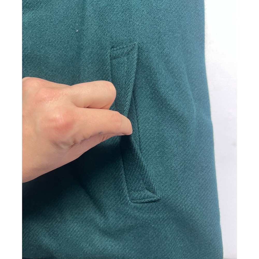 Pendleton Double Breasted Wool Blend Peacoat Gree… - image 14